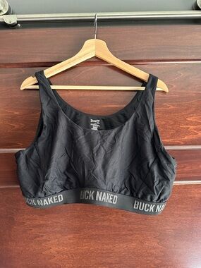 Duluth Trading Co Black 'Buck Naked' Wireless Sports Bra